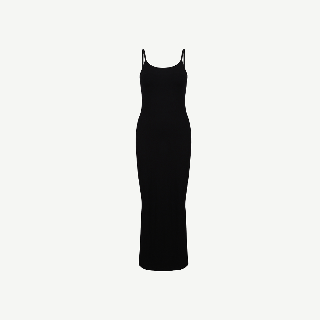 Naoki Maxi Slip Dress: Sumi