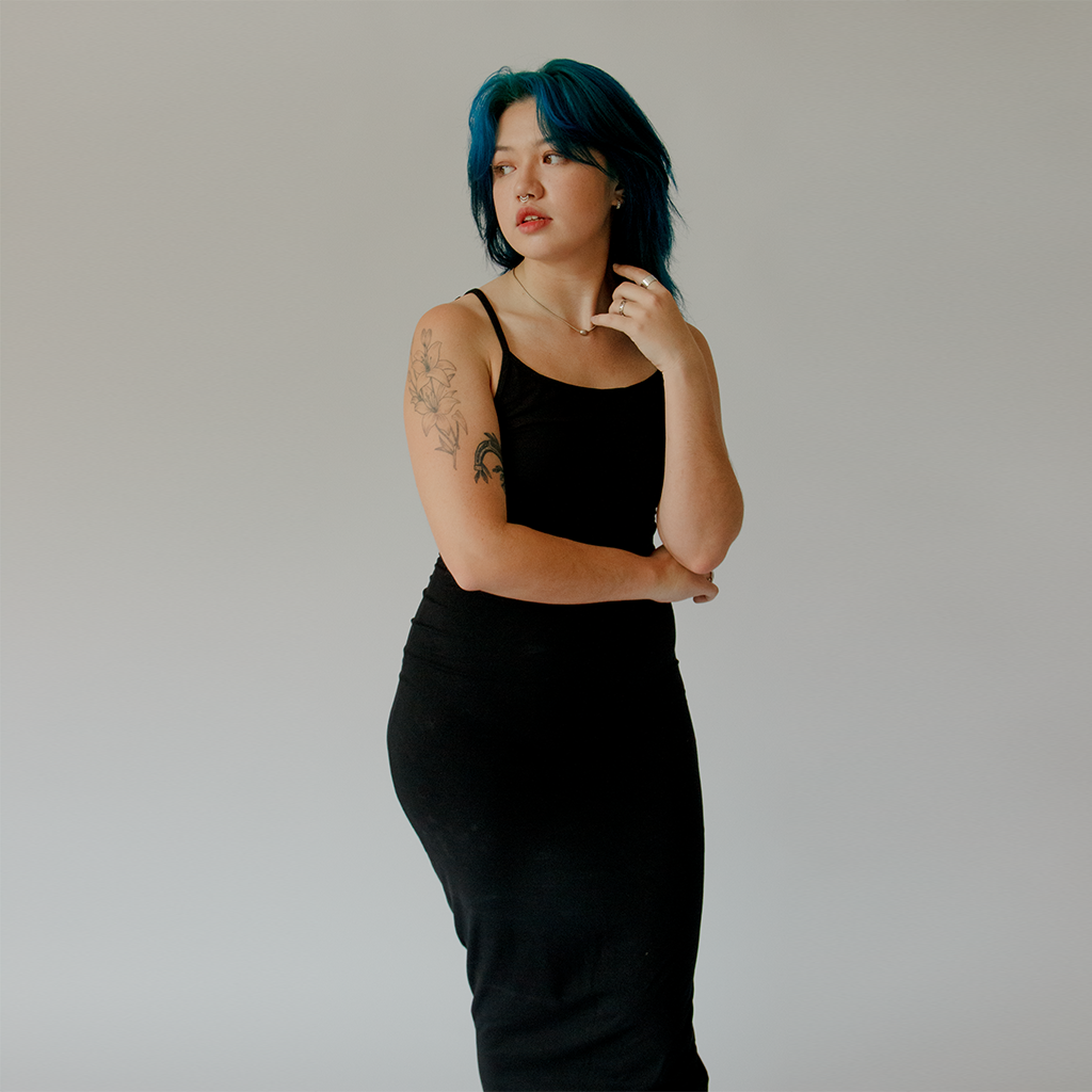 Naoki Maxi Slip Dress: Sumi