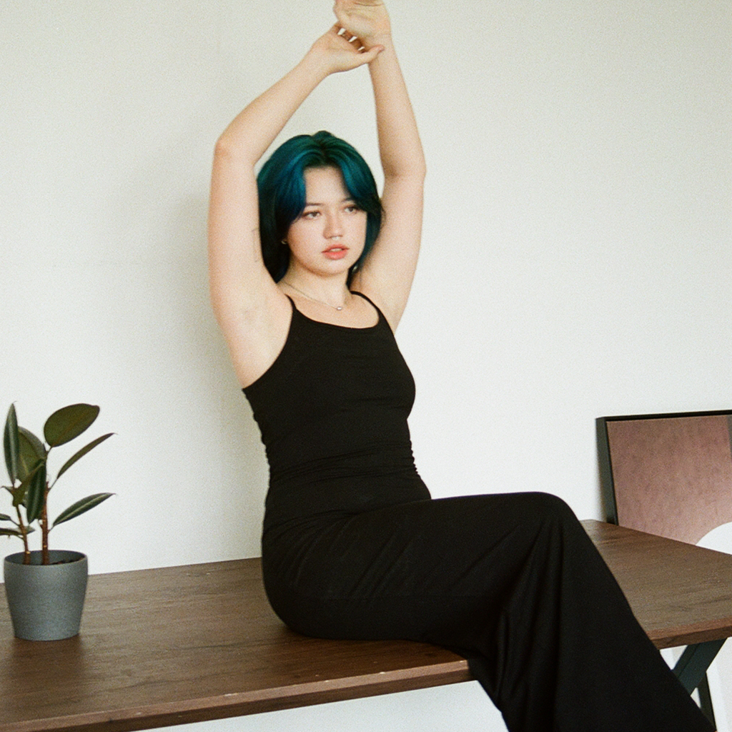 Naoki Maxi Slip Dress: Sumi